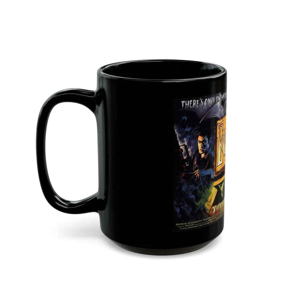 EVIL DEAD 2 (2) 1987 Movie Poster - Black Coffee Mug-Go Mug Yourself