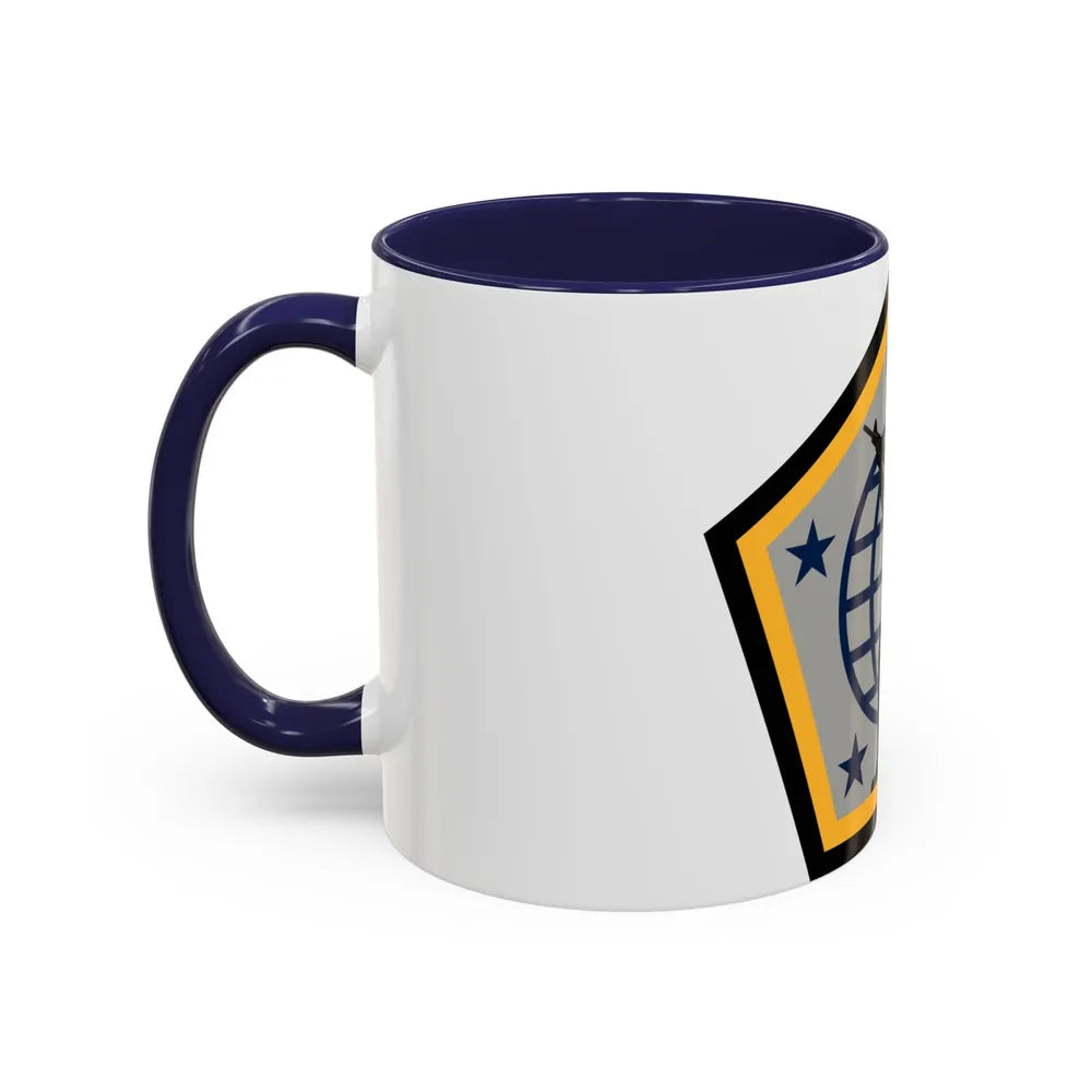 Human Resources Command (U.S. Army) Accent Coffee Mug-Go Mug Yourself