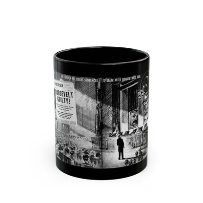 Communist America (A Fantasy), Click magazine, March 1940 - Black Coffee Mug-11oz-Go Mug Yourself