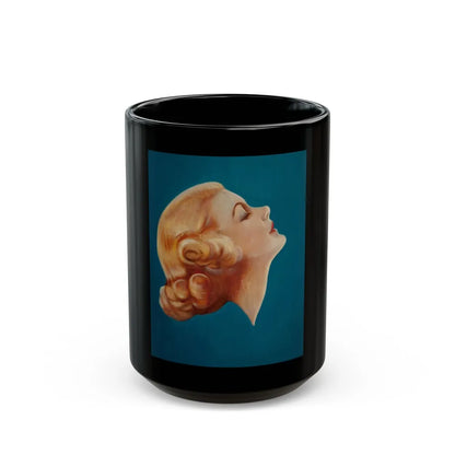 Breck Girl, Breck Shampoo advertisement - Black Coffee Mug-15oz-Go Mug Yourself