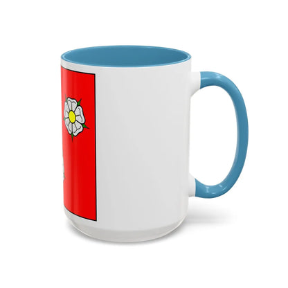 Flag of Autafond Switzerland - Accent Coffee Mug-Go Mug Yourself