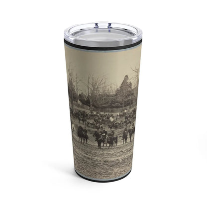 Union Artillery Unit Posed With Cannons And Horses (U.S. Civil War) Tumbler 20oz-20oz-Go Mug Yourself