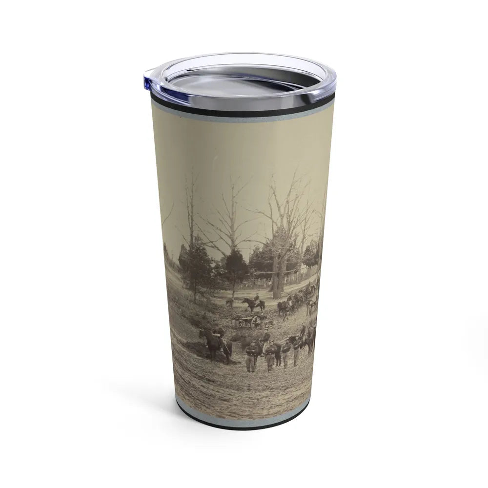 Union Artillery Unit Posing With Horses And Cannons (U.S. Civil War) Tumbler 20oz-Go Mug Yourself