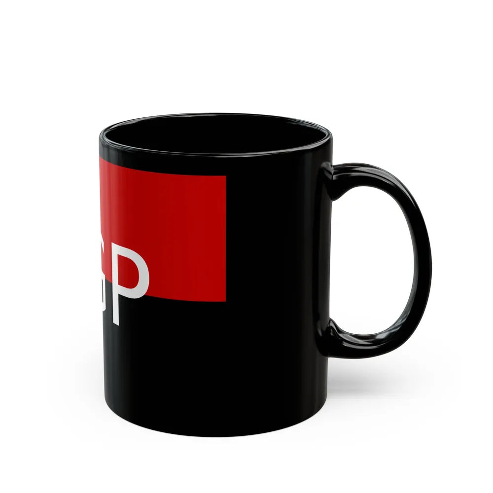 Flag of People's Guerrilla Army EGP - Black Coffee Mug-Go Mug Yourself