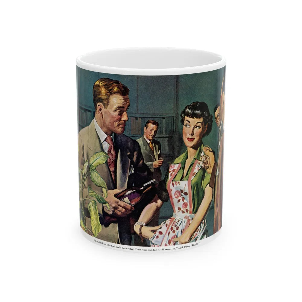 Female Conspiracy of One, 1950 - White Coffee Mug-11oz-Go Mug Yourself