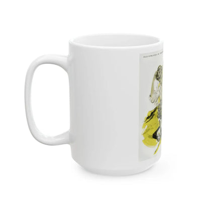 Dottie Looked At Marv, 1948 - White Coffee Mug-Go Mug Yourself