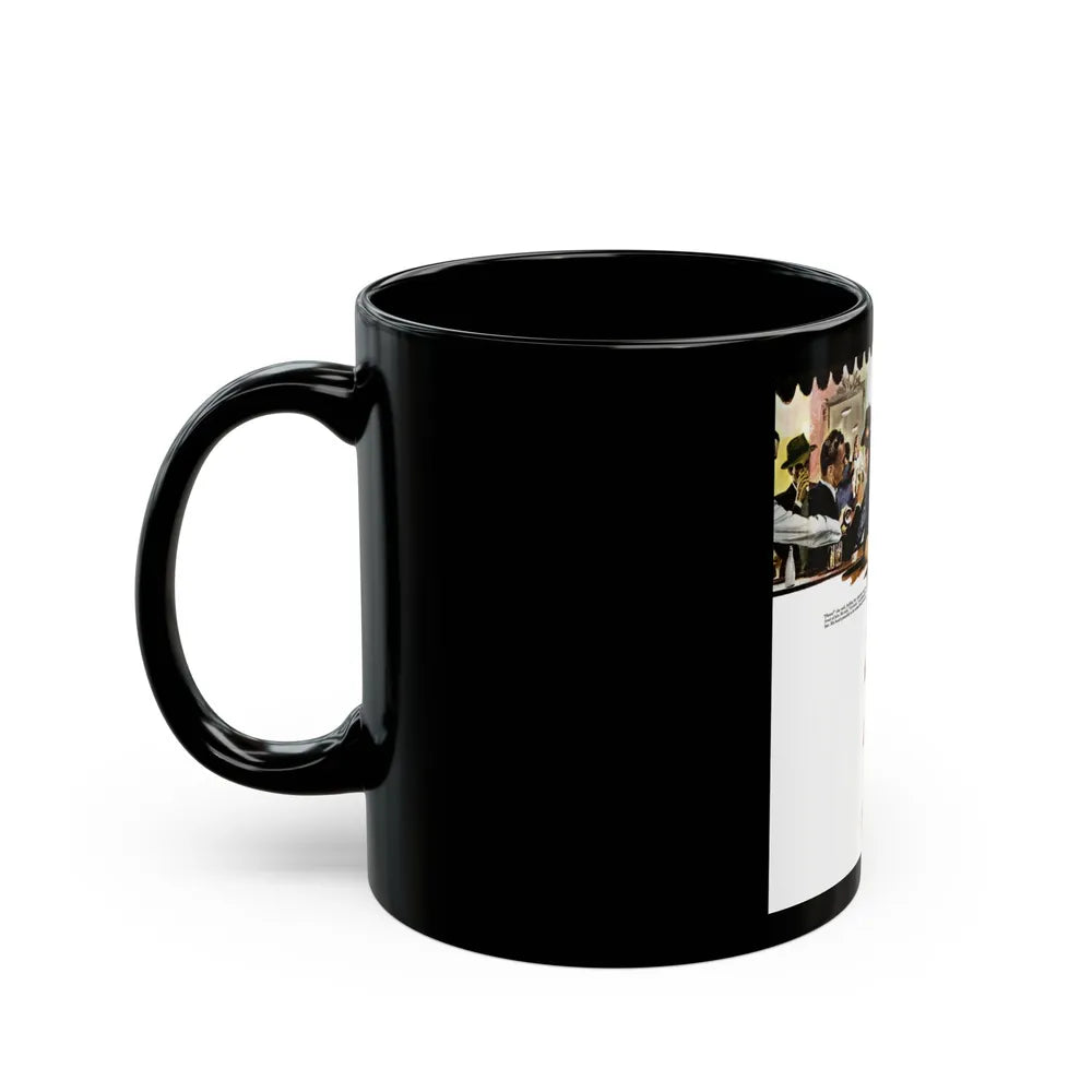 Deadfall, 1949 - Black Coffee Mug-Go Mug Yourself