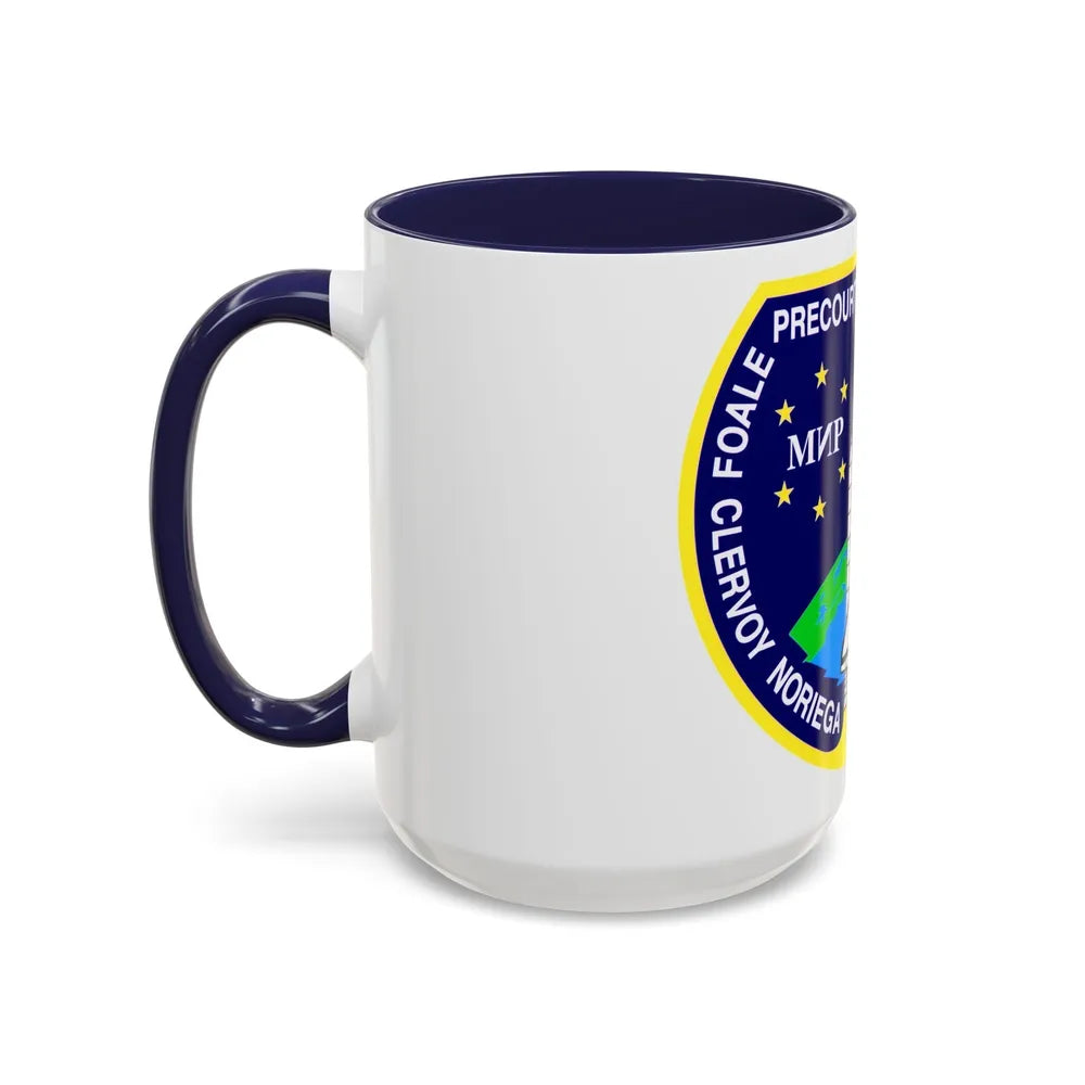 STS 84 (NASA) Accent Coffee Mug-Go Mug Yourself