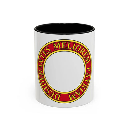 Order of Canada Circlet - Accent Coffee Mug-11oz-Black-Go Mug Yourself