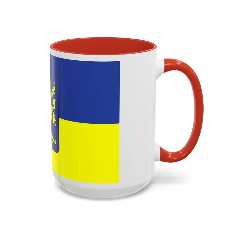 Flag of Hagen Germany - Accent Coffee Mug-Go Mug Yourself