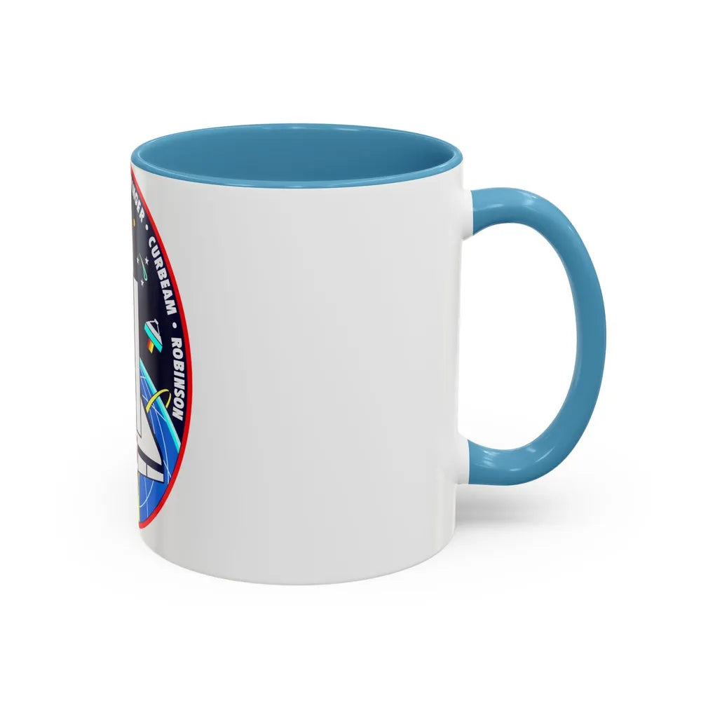 STS 85 (NASA) Accent Coffee Mug-Go Mug Yourself