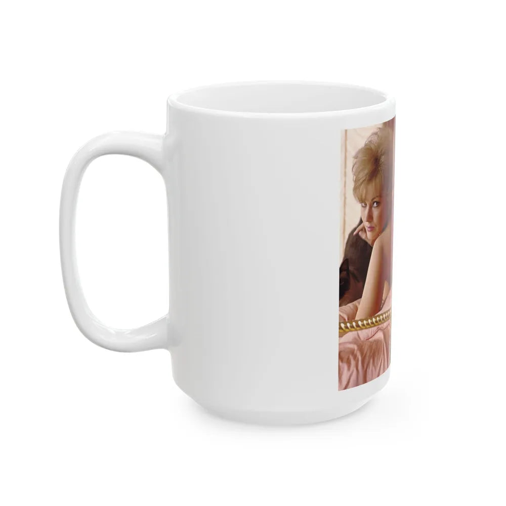 Kim Novak #311 (Vintage Female Icon) White Coffee Mug-Go Mug Yourself