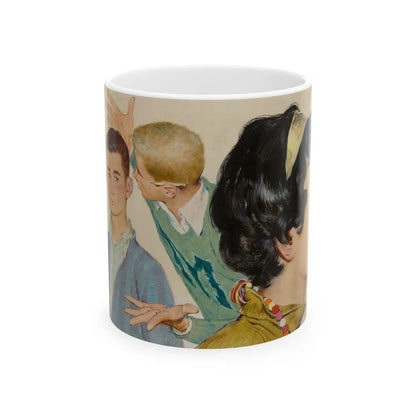 Don't Be Shy, 1958 - White Coffee Mug-11oz-Go Mug Yourself