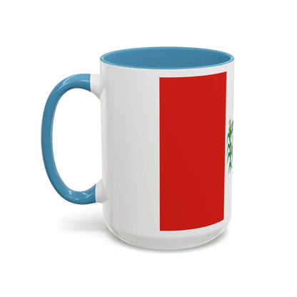 Flag of Alagoas Brazil - Accent Coffee Mug-Go Mug Yourself