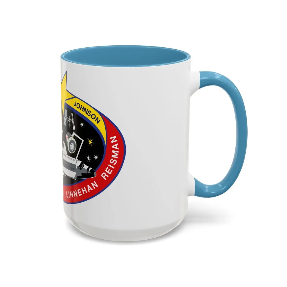 STS 123 (NASA) Accent Coffee Mug-Go Mug Yourself