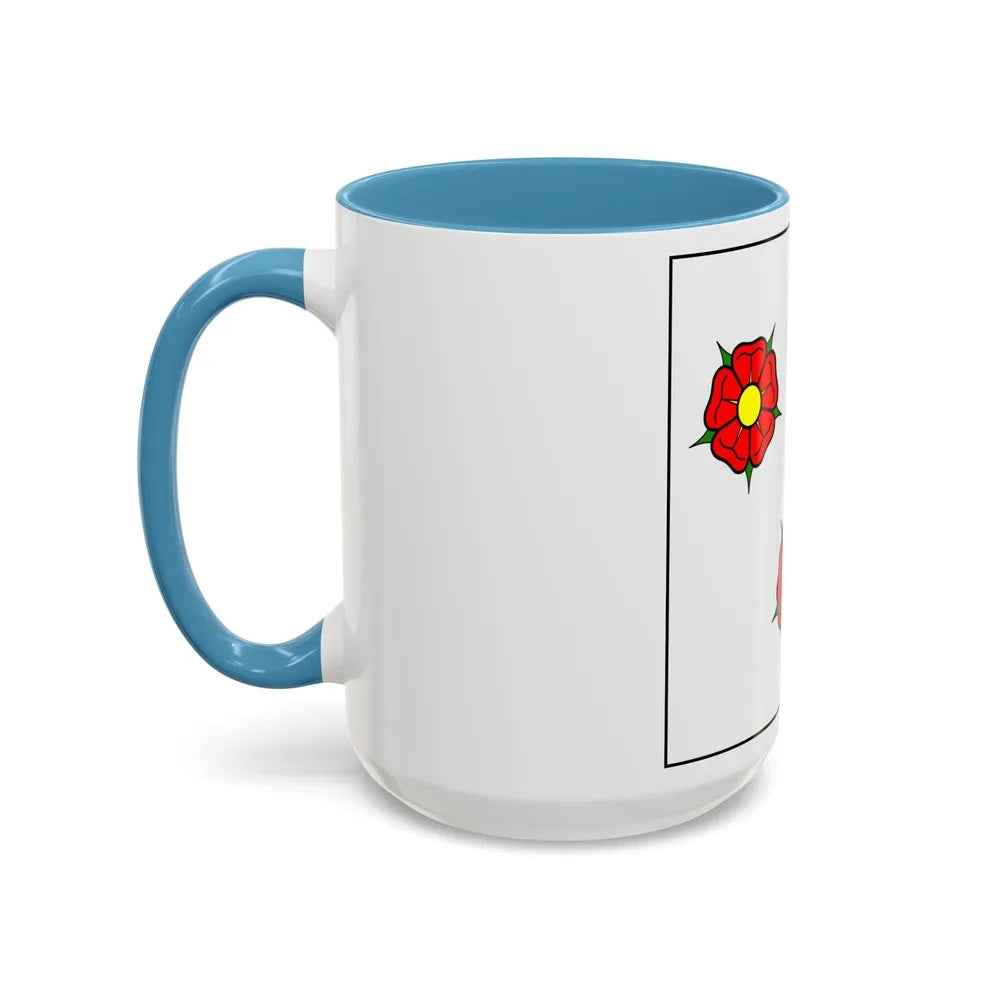 Flag of Autafond Switzerland - Accent Coffee Mug-Go Mug Yourself