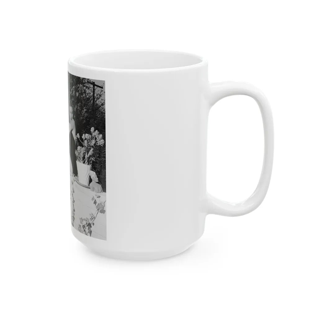 Carol Ohmart #32 (Vintage Female Icon) White Coffee Mug-Go Mug Yourself