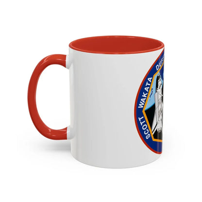 STS 72 (NASA) Accent Coffee Mug-Go Mug Yourself