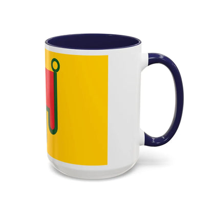 Flag of Auvergne France - Accent Coffee Mug-Go Mug Yourself