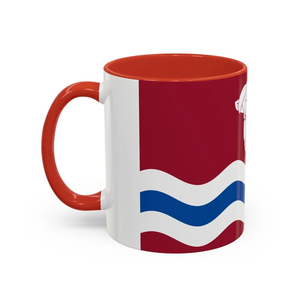 Flag of Herefordshire UK - Accent Coffee Mug-Go Mug Yourself