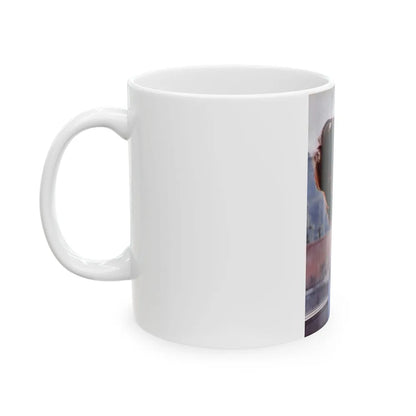 Tina Louise #96 - See through night gown (Vintage Female Icon) White Coffee Mug-Go Mug Yourself