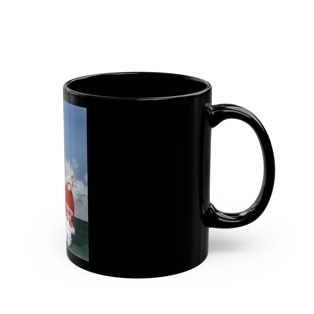 Gila Golan #16 (Vintage Female Icon) Black Coffee Mug-Go Mug Yourself