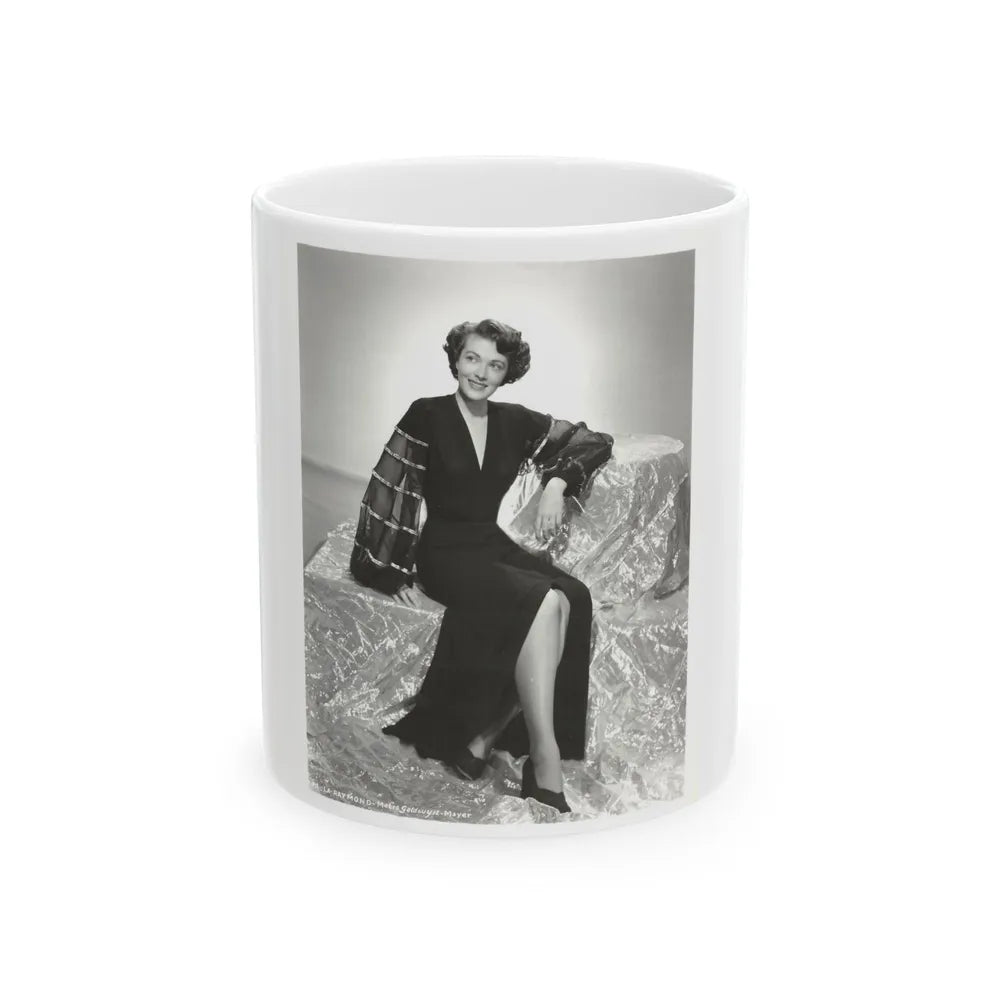 Paula Raymond #081 (Vintage Female Icon) White Coffee Mug-11oz-Go Mug Yourself