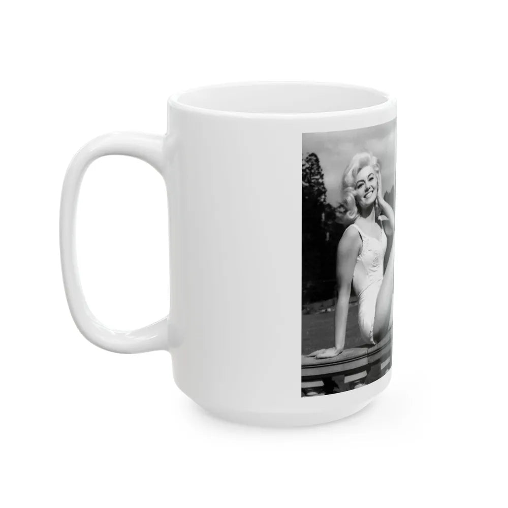 Janette Scott #10 (Vintage Female Icon) White Coffee Mug-Go Mug Yourself