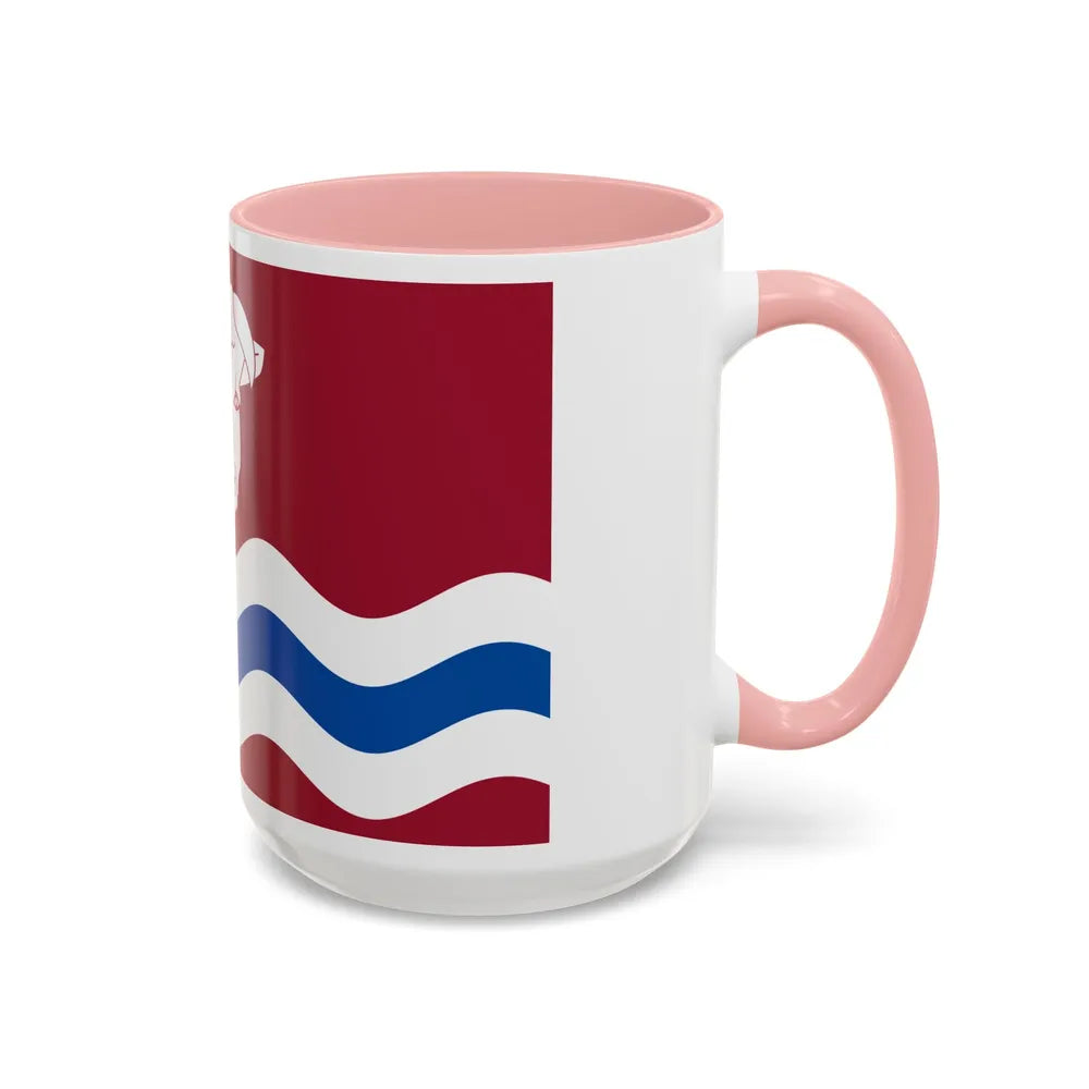 Flag of Herefordshire UK - Accent Coffee Mug-Go Mug Yourself