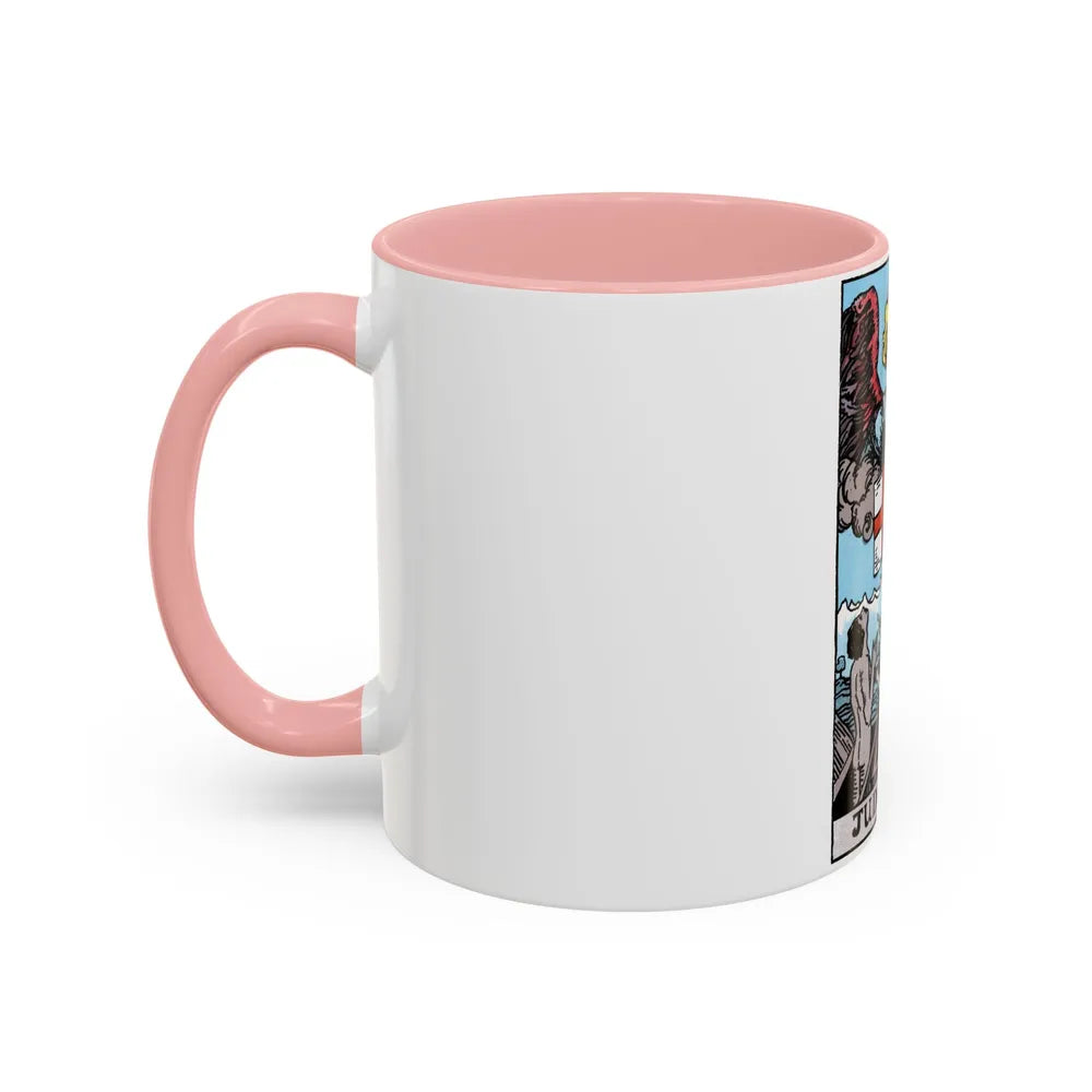 Judgement (Tarot Card) Accent Coffee Mug-Go Mug Yourself