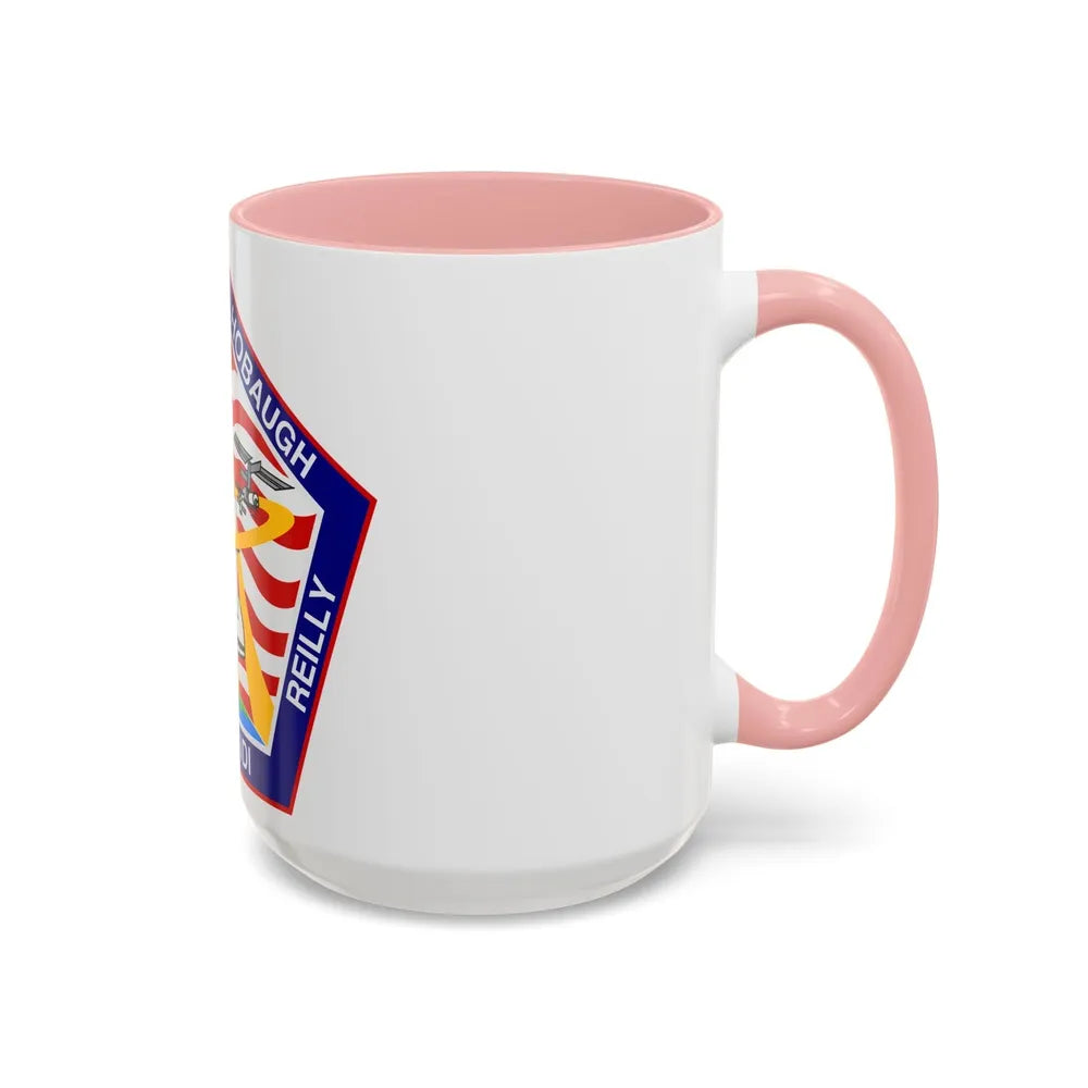 STS 104 (NASA) Accent Coffee Mug-Go Mug Yourself