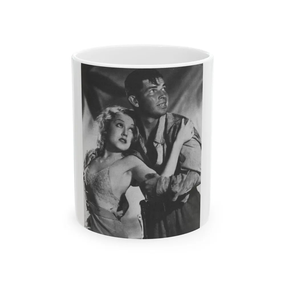 Fay Wray #43 (Vintage Female Icon) White Coffee Mug-11oz-Go Mug Yourself