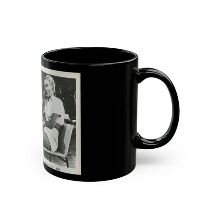 Carol Ohmart #14 (Vintage Female Icon) Black Coffee Mug-Go Mug Yourself