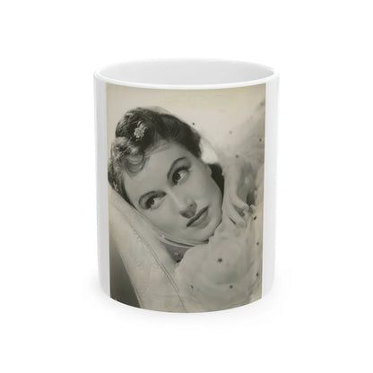 Fay Wray #191 (Vintage Female Icon) White Coffee Mug-11oz-Go Mug Yourself