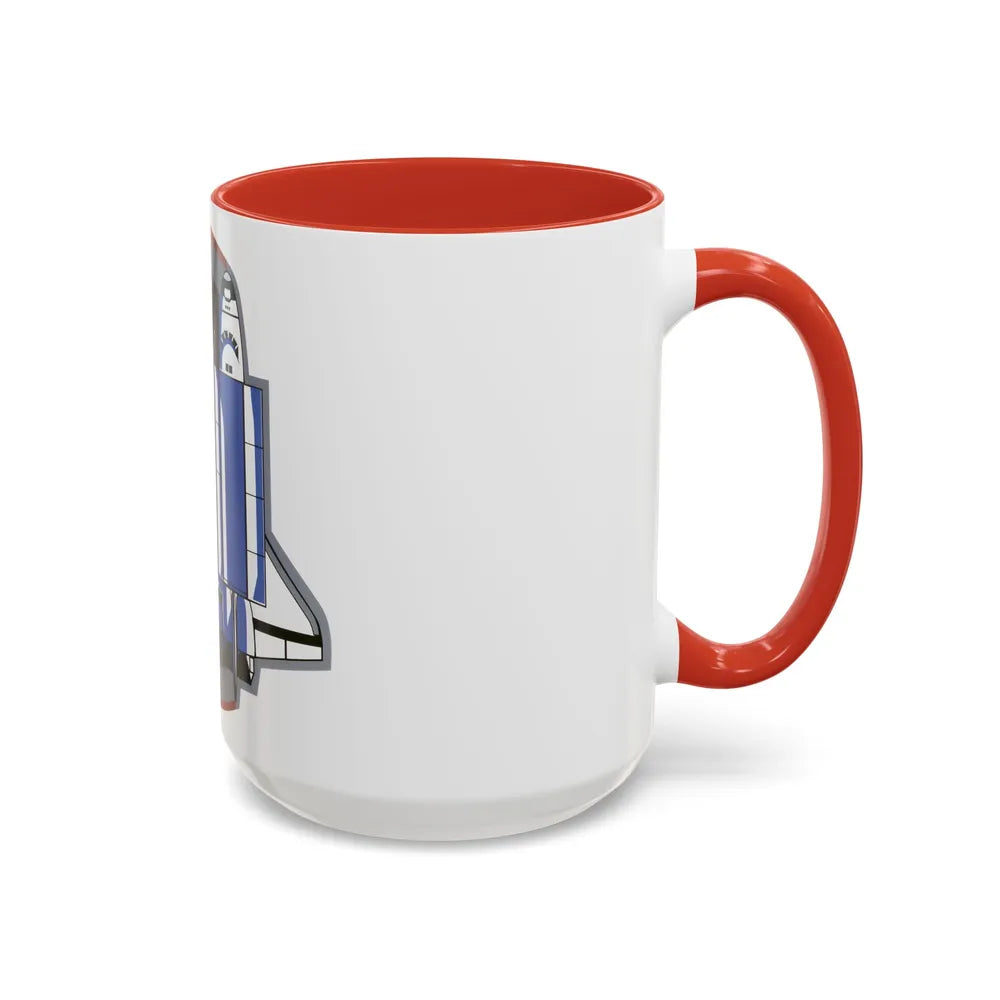 STS 80 (NASA) Accent Coffee Mug-Go Mug Yourself