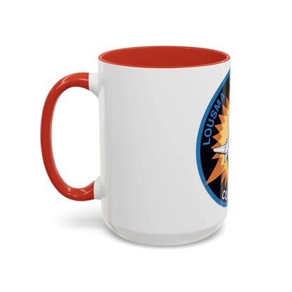 STS 3 (NASA) Accent Coffee Mug-Go Mug Yourself