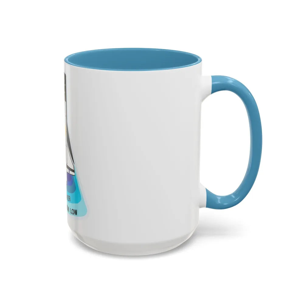 STS 43 (NASA) Accent Coffee Mug-Go Mug Yourself