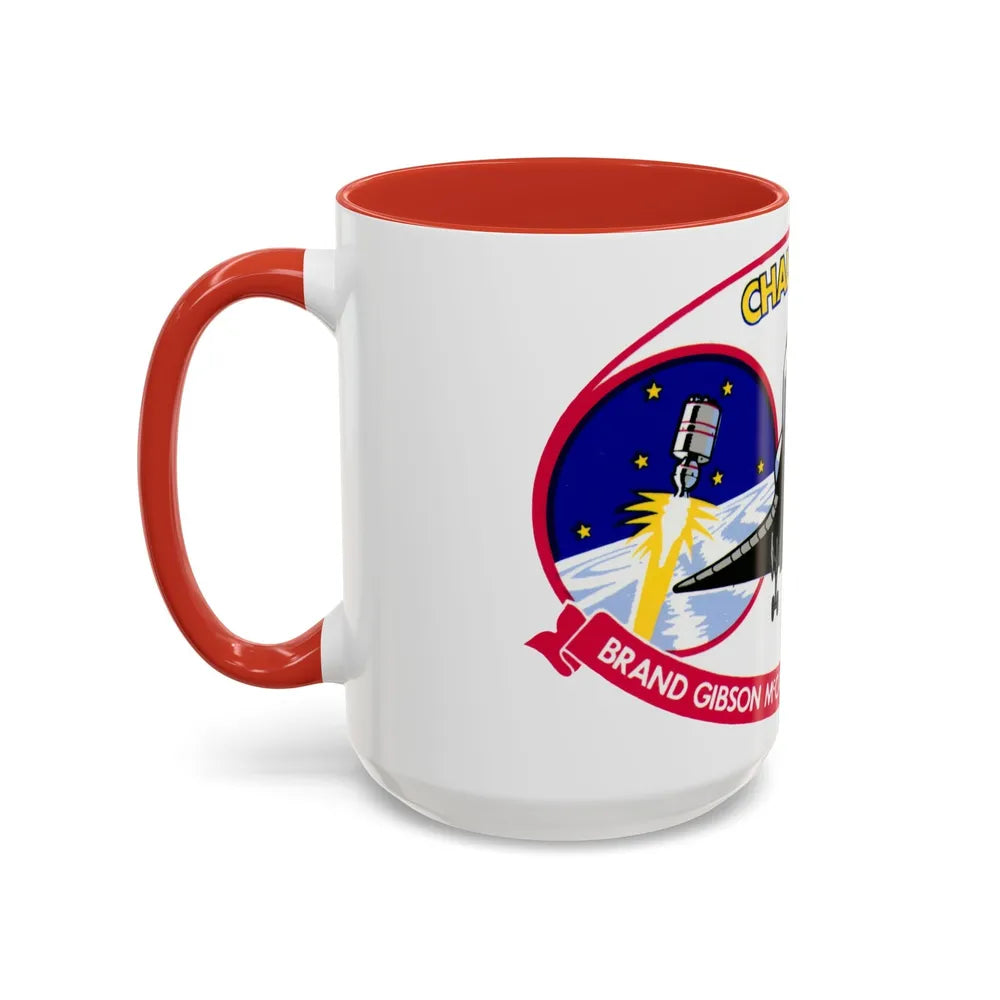 STS 41 b (NASA) Accent Coffee Mug-Go Mug Yourself