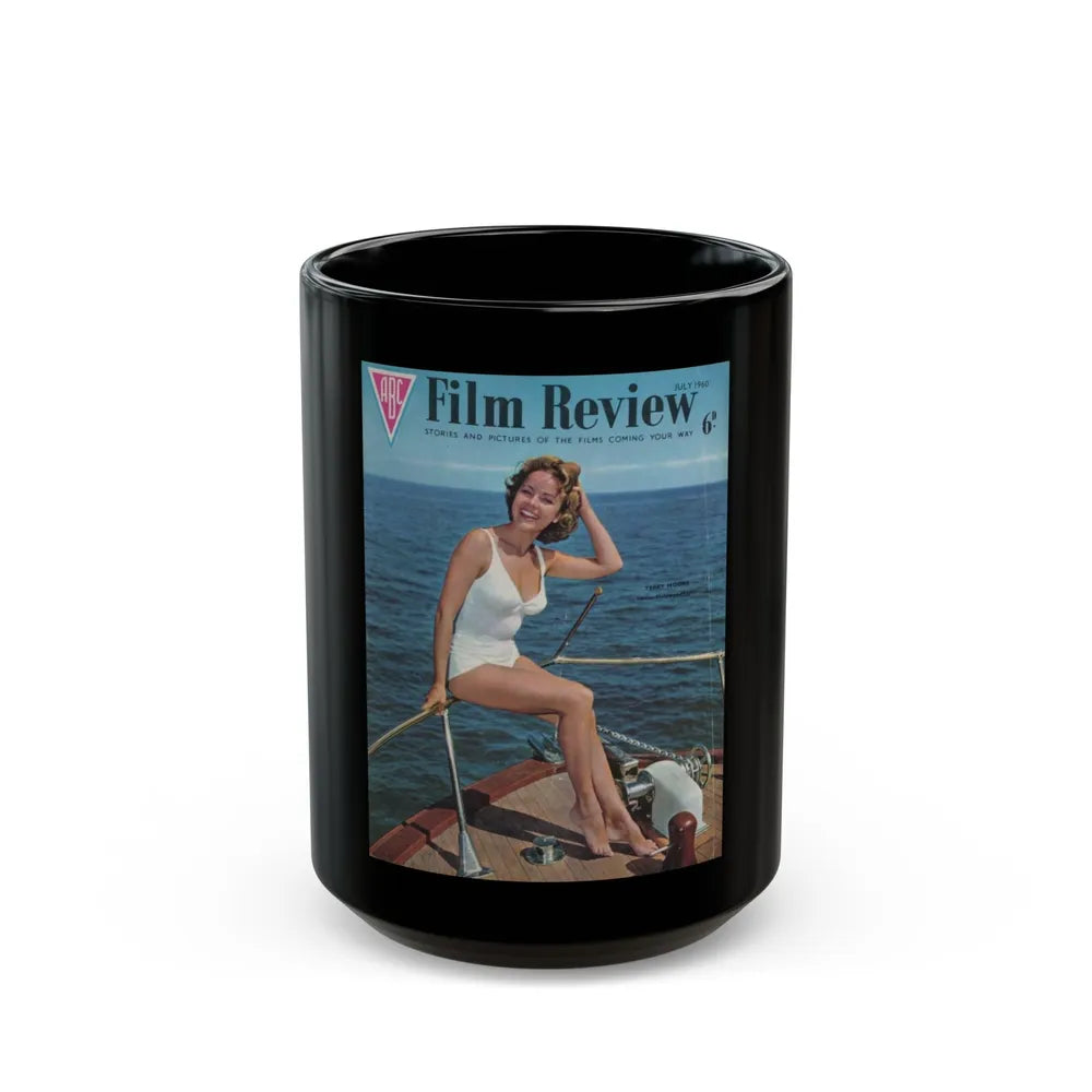 Terry Moore #32 - Mag. Cover (Vintage Female Icon) Black Coffee Mug-15oz-Go Mug Yourself