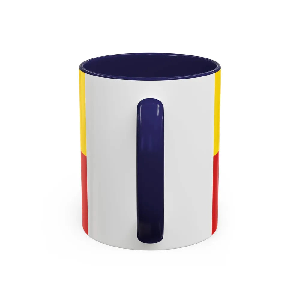 Flag of Goslar Germany - Accent Coffee Mug-Go Mug Yourself