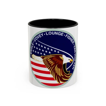 STS 51 i (NASA) Accent Coffee Mug-11oz-Black-Go Mug Yourself