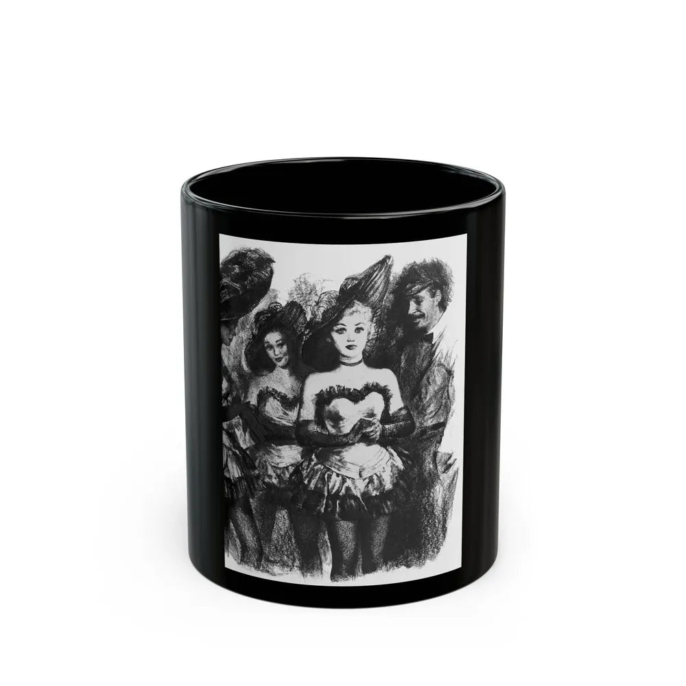 Diplomat's Lady, Woman's Day, September 1954 - Black Coffee Mug-11oz-Go Mug Yourself