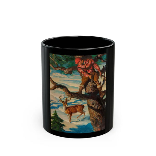 Calling the Buck - Black Coffee Mug-11oz-Go Mug Yourself