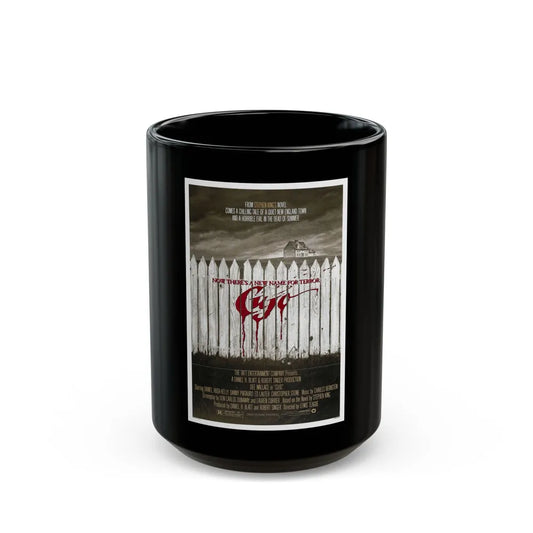 CUJO (TEASER) 1983 Movie Poster - Black Coffee Mug-15oz-Go Mug Yourself