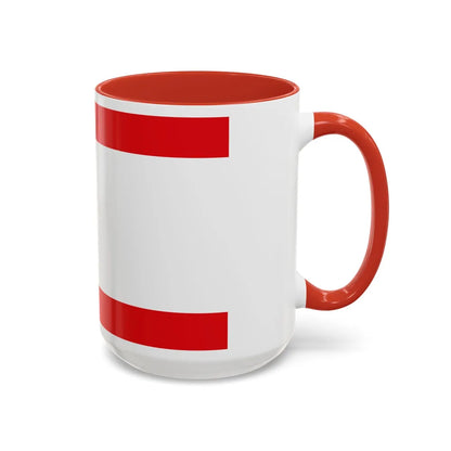 Flag of Fulda Germany - Accent Coffee Mug-Go Mug Yourself