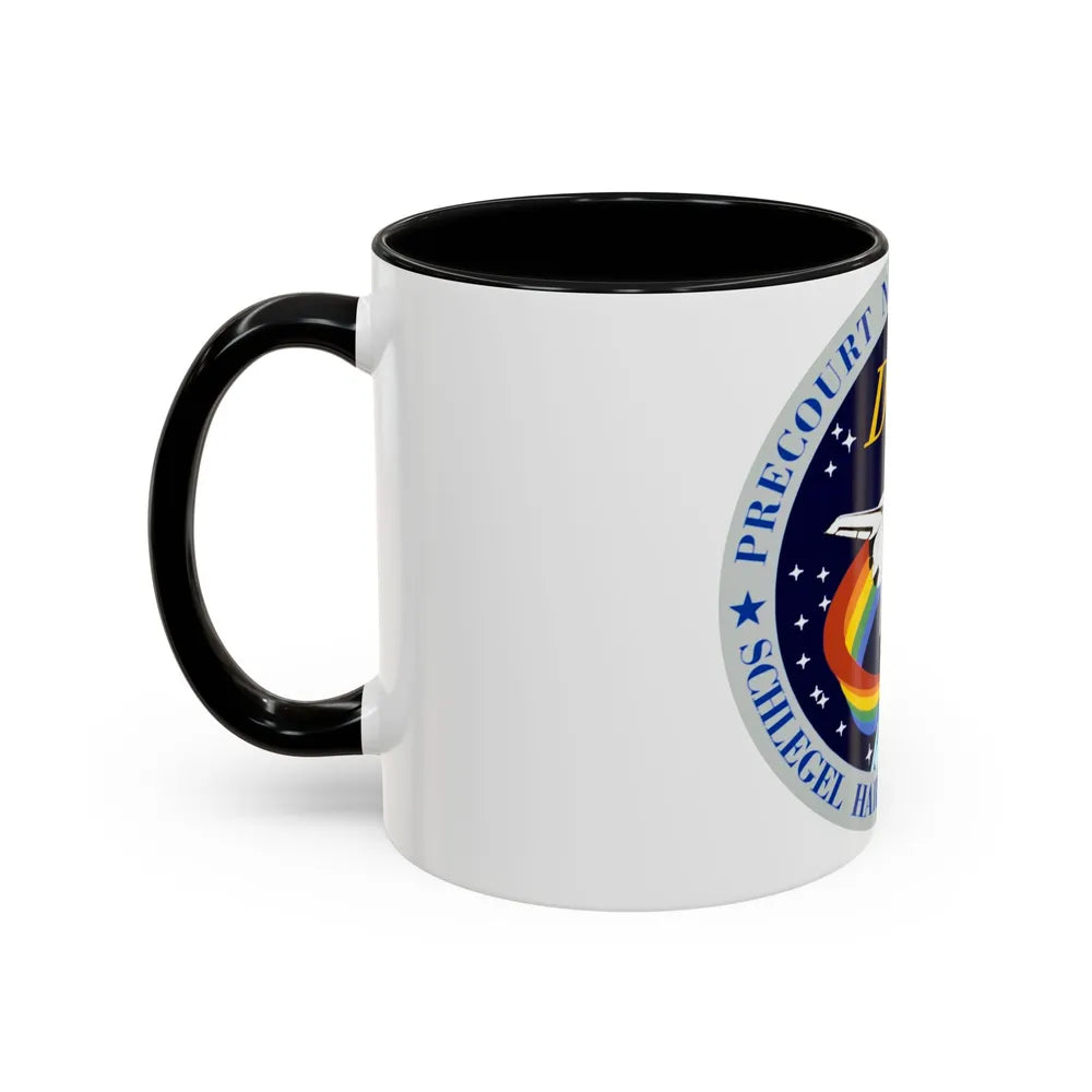 STS 55 (NASA) Accent Coffee Mug-Go Mug Yourself