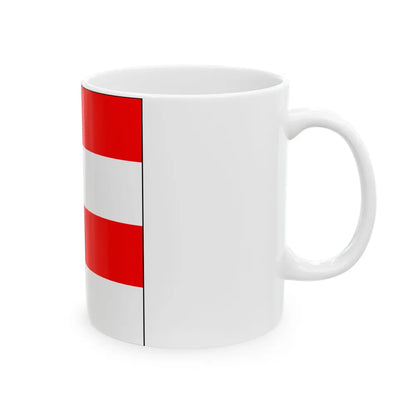 Flag of Zofingen Switzerland - White Coffee Mug-Go Mug Yourself