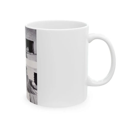 Dawn Richard #98 - Modern Man 1960 Yearbook Queens (Vintage Female Icon) White Coffee Mug-Go Mug Yourself