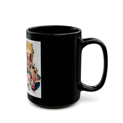 Dinner at Eight, Time Magazine, April 3, 1933 - Black Coffee Mug-Go Mug Yourself