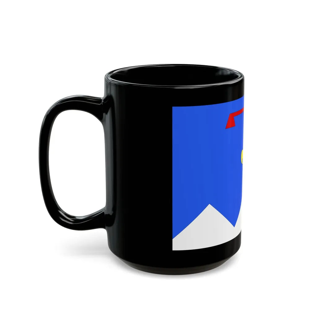 Flag of Alpes de Haute Provence France 2 - Black Coffee Mug-Go Mug Yourself